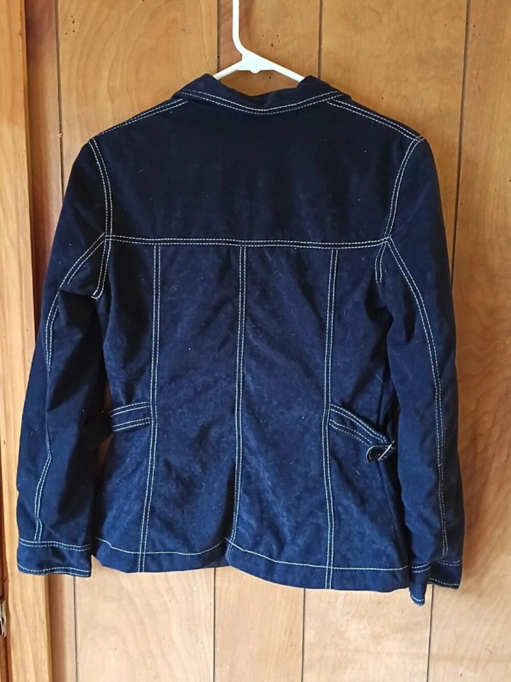 Static Reversible Utility Jacket XS Navy Contrast Stitch - Picture 3 of 3